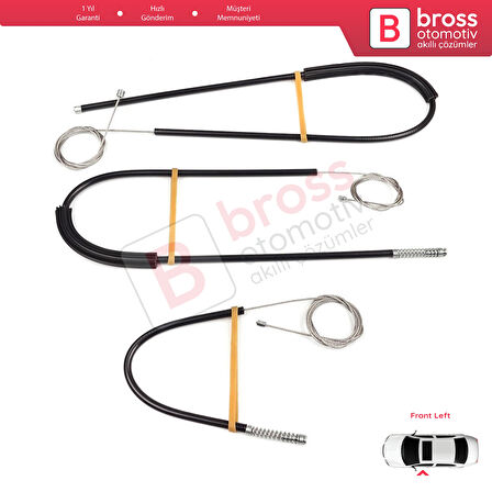 Land Rover Range Rover Sport MK2 L494 2013-2022 LR077816 İçin Ön Sol Kapı Cam Kriko Tamir Seti