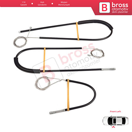 Land Rover Range Rover Sport MK2 L494 2013-2022 LR077816 İçin Ön Sol Kapı Cam Kriko Tamir Seti