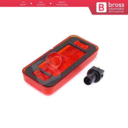 Fiat Ducato 250 Jumper Boxer Daily Relay 2006-2024 İçin Amber Renk Yan Bant Kapı Çamurluk Sinyali