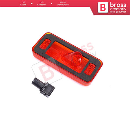 Fiat Ducato 250 Jumper Boxer Daily Relay 2006-2024 İçin Amber Renk Yan Bant Kapı Çamurluk Sinyali