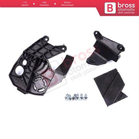 Peugeot 3008 5008 MK2 2016-2024 9814255880 İçin Sol Ön Far Ayak Tamir Seti
