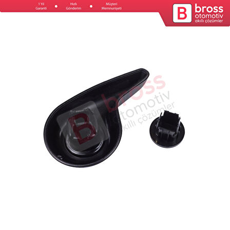 Renault Megane MK4 B9A K9A Talisman 2015-On için Siyah Manuel Sol Ön Koltuk Ayar Yatırma Kolu