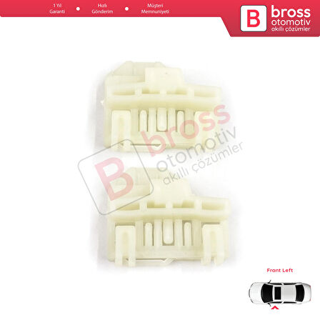 Pontiac Grand Am Sunfire Oldsmobile Alero Cutlass 6 Cavalier İçin Ön Sol Cam Kriko Kılavuz Klipsi