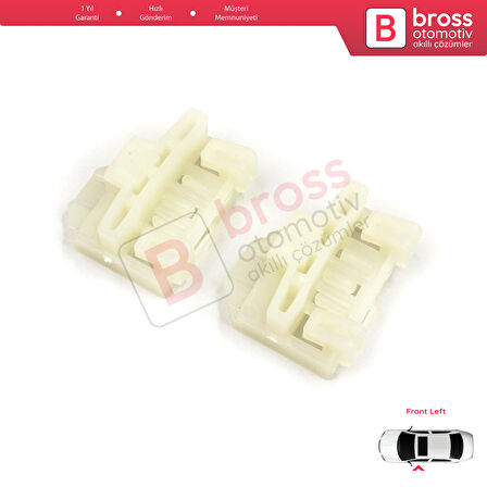 Pontiac Grand Am Sunfire Oldsmobile Alero Cutlass 6 Cavalier İçin Ön Sol Cam Kriko Kılavuz Klipsi