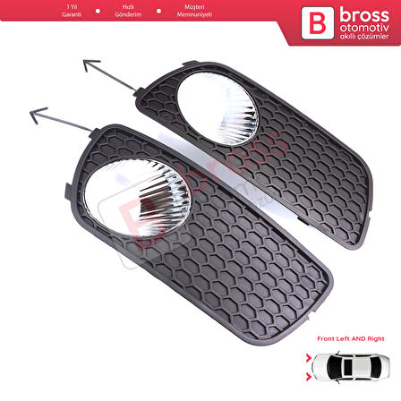 Fiat Palio Siena MK1 178 2007-2016 Albea 2002-2012 51703146 için Ön Sol Sağ Sis Far Çerçevesi 