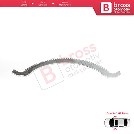 Mercedes E Class W124 S124 1986-1995 4/5 Kapı İçin Ön Kapı Makaslı Cam Kriko Tamir Hilal Dişlisi