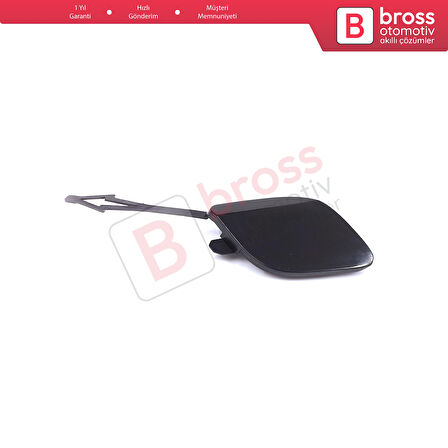 Renault Clio MK5 V B7 BJA 2019-2023 Makyajsız Kasa için Ön Tampon Çeki Demiri Kapağı ASTARLI