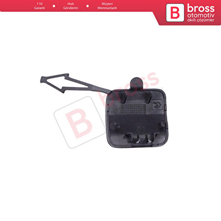 Renault Clio MK5 V B7 BJA 2019-2023 Makyajsız Kasa için Arka Tampon Çeki Demiri Kapağı ASTARLI