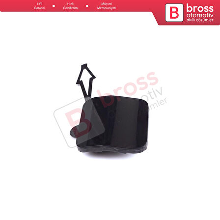 Renault Clio MK5 V B7 BJA 2019-2023 Makyajsız Kasa için Arka Tampon Çeki Demiri Kapağı ASTARLI