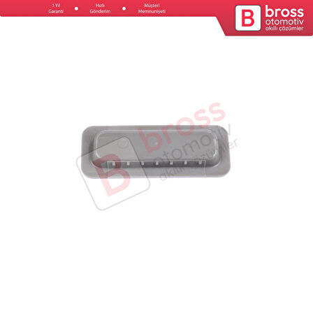 BMW E39 E46 için Sunroof Güneşlik Açma Tutamak Elceği Koyu Gri 54137134542