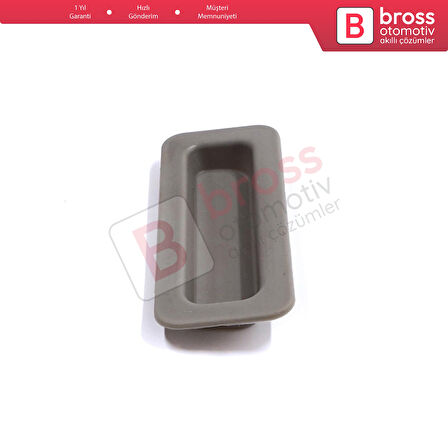 BMW E39 E46 için Sunroof Güneşlik Açma Tutamak Elceği Koyu Gri 54137134542