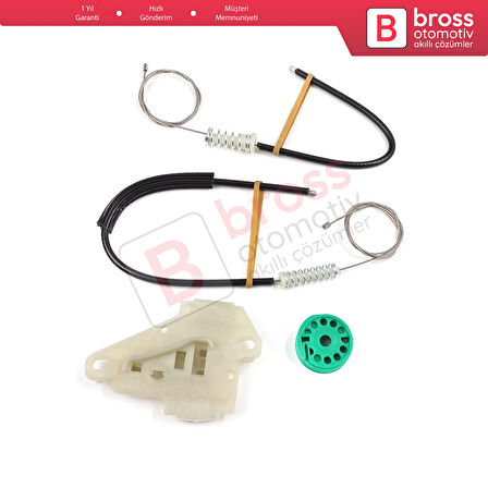 Honda City MK4 GD GE Jazz MK2 2001-2008 72250SAAJ02 İçin Ön Sol Kapı Cam Kriko Tamir Seti