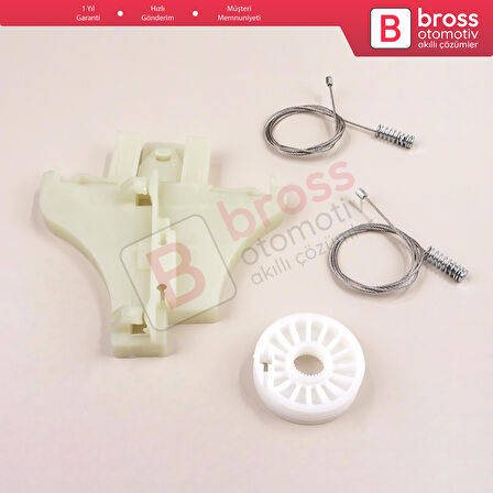 Ford Mondeo MK2 MK3 4/5 Kapı 1996-2007 1S71F27001B İçin Arka Sol Kapı Cam Kriko Tamir Seti