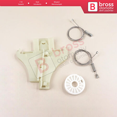 Ford Mondeo MK2 MK3 4/5 Kapı 1996-2007 1S71F27000B İçin Arka Sağ Kapı Cam Kriko Tamir Seti