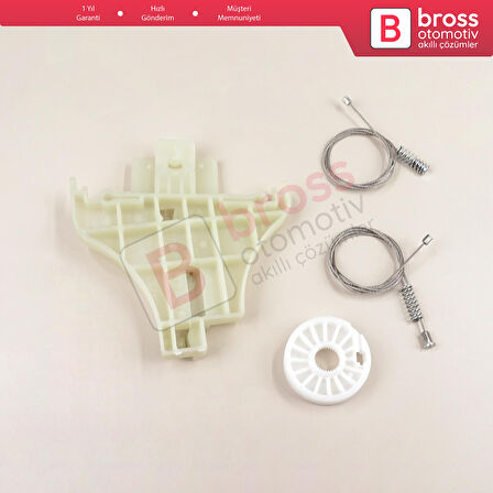 Ford Mondeo MK2 MK3 4/5 Kapı 1996-2007 1S71F27000B İçin Arka Sağ Kapı Cam Kriko Tamir Seti