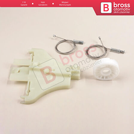 Ford Mondeo MK2 MK3 4/5 Kapı 1996-2007 1S71F27000B İçin Arka Sağ Kapı Cam Kriko Tamir Seti