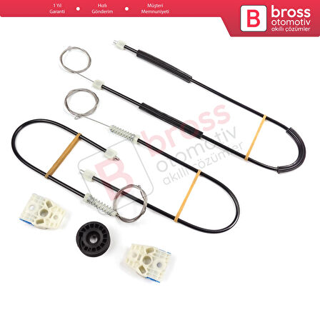 Mercedes Truck Arocs Actros Axor 2 Atego 3 Antos A9607201146 İçin Sol Kapı Cam Kriko Tamir Seti