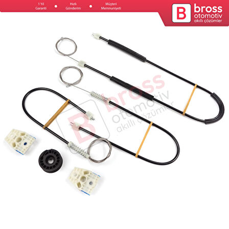 Mercedes Truck Arocs Actros Axor 2 Atego 3 Antos A9607201246 İçin Sağ Kapı Cam Kriko Tamir Seti