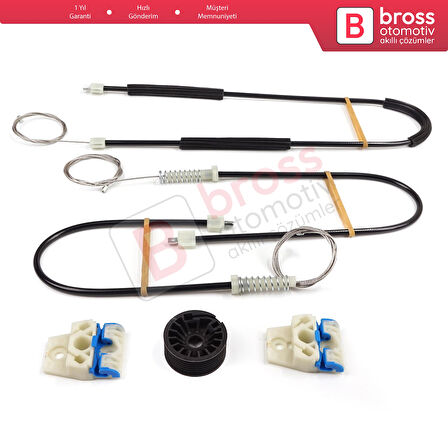 Mercedes Truck Arocs Actros Axor 2 Atego 3 Antos A9607201246 İçin Sağ Kapı Cam Kriko Tamir Seti