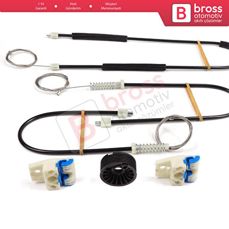 Mercedes Truck Arocs Actros Axor 2 Atego 3 Antos A9607201246 İçin Sağ Kapı Cam Kriko Tamir Seti