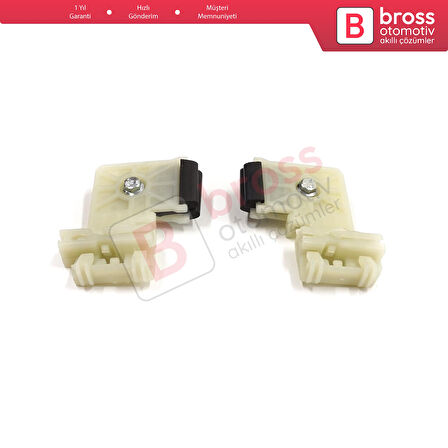 Hyundai Elantra MK5 MD UD 2010-2016 4-Door Sedan 82471-3Y010 İçin Ön Sol Kapı Cam Kriko Tamir Klipsi