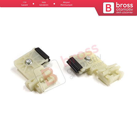 Hyundai Elantra MK5 MD UD 2010-2016 4-Door Sedan 82471-3Y010 İçin Ön Sol Kapı Cam Kriko Tamir Klipsi