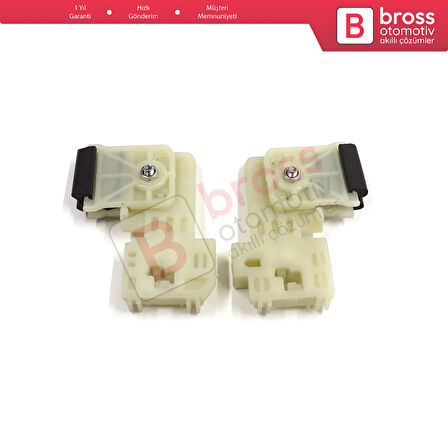 Hyundai Elantra MK5 MD UD 2010-2016 4-Door Sedan 82481-3Y010 İçin Ön Sağ Kapı Cam Kriko Tamir Klipsi