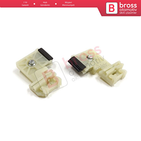 Hyundai Elantra MK5 MD UD 2010-2016 4-Door Sedan 82481-3Y010 İçin Ön Sağ Kapı Cam Kriko Tamir Klipsi