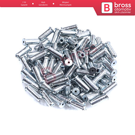 BCR035 Cam Kriko Kablo Halat Uç Pimi Tutma Perçini 6.5x15/1.7 mm 100 Adet