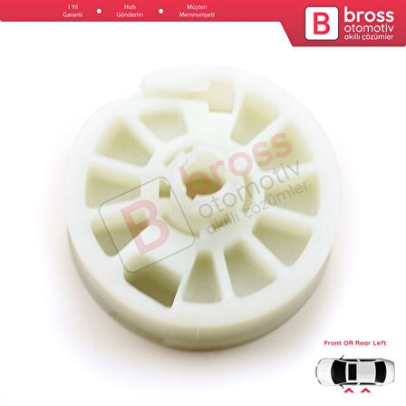 Hyundai Elantra MD Sonata YF 2010-2016 82471-3S001 için Sol Cam Kriko Gergi Makarası