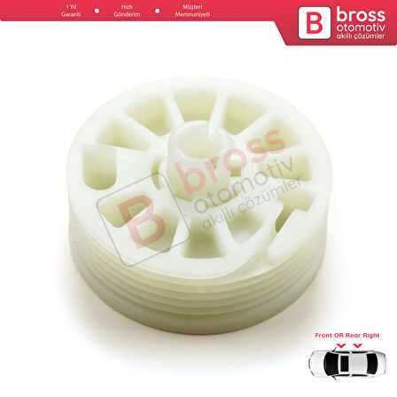 Hyundai Elantra MD Sonata YF 2010-2016 82481-3Q000 için Sağ Cam Kriko Gergi Makarası