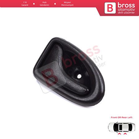 Renault Clio 2 Scenic Megane 1 Trafic Master 2 Logan 1 Movano A İçin Sol Kapı Kolu Kancalı Tip