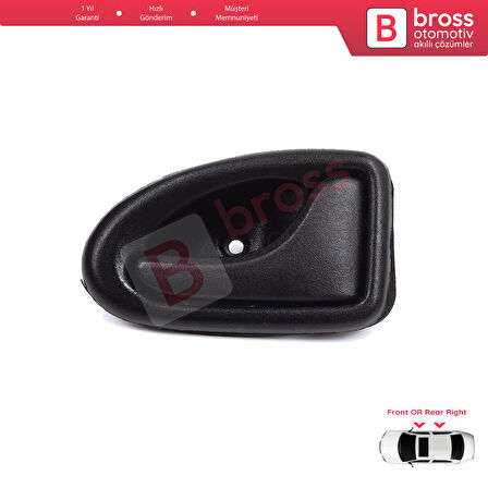 Renault Clio 2 Scenic Megane 1 Trafic Master 2 Logan 1 Movano A İçin Sağ  Kapı Kolu Kancalı Tip