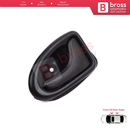 Renault Clio 2 Scenic Megane 1 Trafic Master 2 Logan 1 Movano A İçin Sağ  Kapı Kolu Kancalı Tip