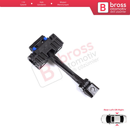 BMW 3 Series E90 E91 2004-2012 51227176808 İçin Arka Sağ veya Sol Kapı Gergisi