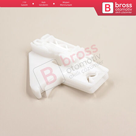 Skoda Octavia MK2 A5 1Z3 1Z5 2004-2013 4/5-Kapı İçin Elektrikli Arka Sol Cam Kriko Tamir Klipsi