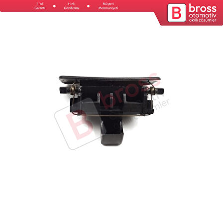 Renault Clio MK2 Faz 2 2001-2003 Symbol Thalia 2008-2012 için Torpido Kapak Açma Mandalı Yaylı Siyah