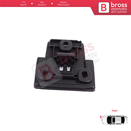 Porsche Cayenne MK2 92A 958 2010-2014 Makyajsız Kasa İçin Sağ Ön Far Alt Kilitleme Braketi