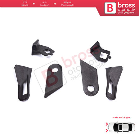 Fiat Abarth Grande Punto MK3 199 2005-2013 89101372SX 89101373DX İçin Sol Sağ Ön Far Ayak Tamir Seti