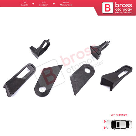 Fiat Abarth Grande Punto MK3 199 2005-2013 89101372SX 89101373DX İçin Sol Sağ Ön Far Ayak Tamir Seti