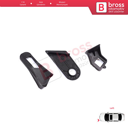 Fiat Abarth Grande Punto MK3 199 2005-2013 89101372SX İçin Sol Ön Far Ayak Tamir Seti