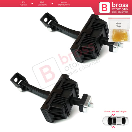 BMW X5 E70 X6 E71 E72  51217141024 İçin 2 EA Ön Sağ ve Sol Kapı Gergi Yayı