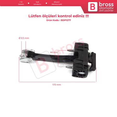 Fiat Bravo 198 Lancia Delta MK3 844 2008-2014 51751732 İçin 2 EA Ön Sağ ve Sol Kapı Gergi Yayı