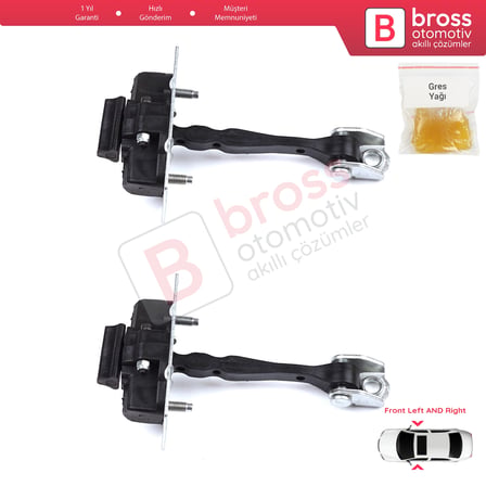 Citroen C4 Picasso SpaceTourer MK2 9676345180 İçin 2 EA Ön Sağ ve Sol Kapı Gergi Yayı 