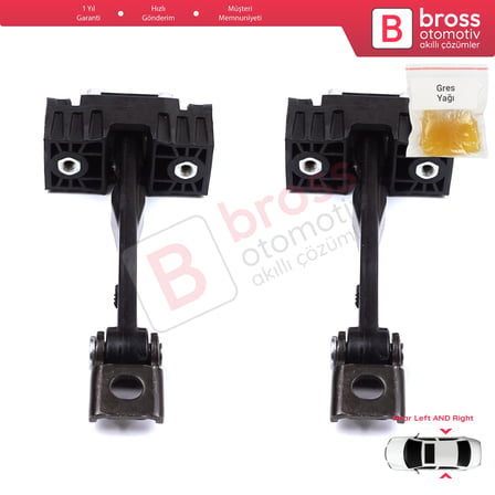 BMW 3 Serisi F30 F31 F35 F80 M3 LCI 2012-2019 51227446729 İçin 2 EA Arka Sağ ve Sol Kapı Gergi Yayı