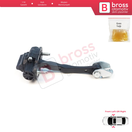 Volvo V40 525 Cross Country 526 2012–2019 31299810 İçin Ön Sağ veya Sol Kapı Gergisi