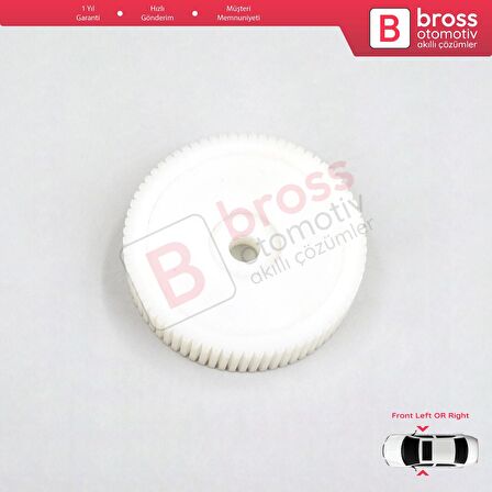 DAF CF85/95 2002-On için Cam Kriko Motor Dişlisi