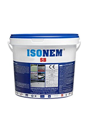 Isonem SB Süper Bileşen Su Yalıtım Kaplaması 5 kg Kırmızı