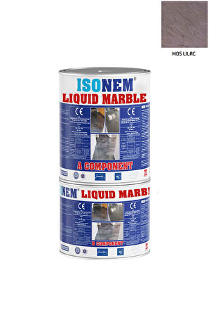 Isonem Liquid Marble Sıvı Mermer 1 kg  M05 LILAC