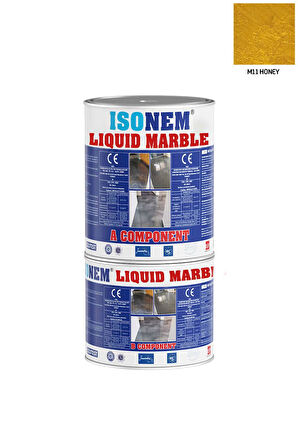 Isonem Liquid Marble Sıvı Mermer 1 kg  M11 HONEY